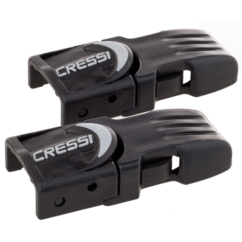 Cressi Quick Release Fin Buckles - Universal (Pair) - Click Image to Close