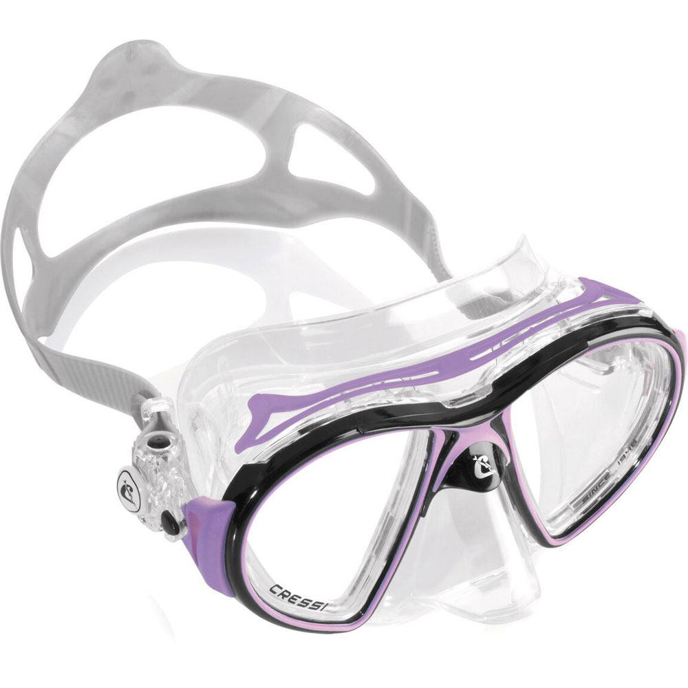 Cressi Air Crystal Mask - Clear Skirt - Click Image to Close