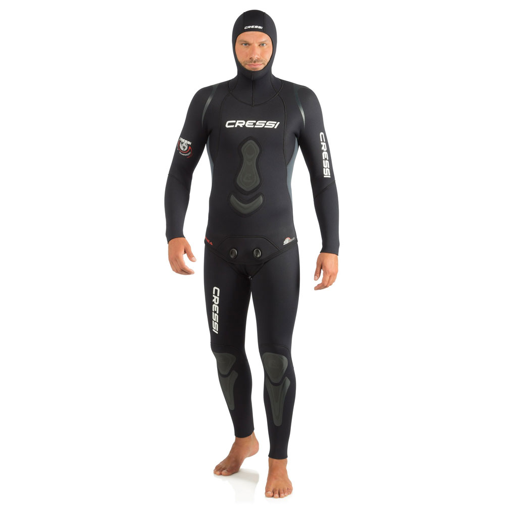 Cressi Apnea Two Piece Spearfishing Wetsuit - 3.5mm Mens - Click Image to Close