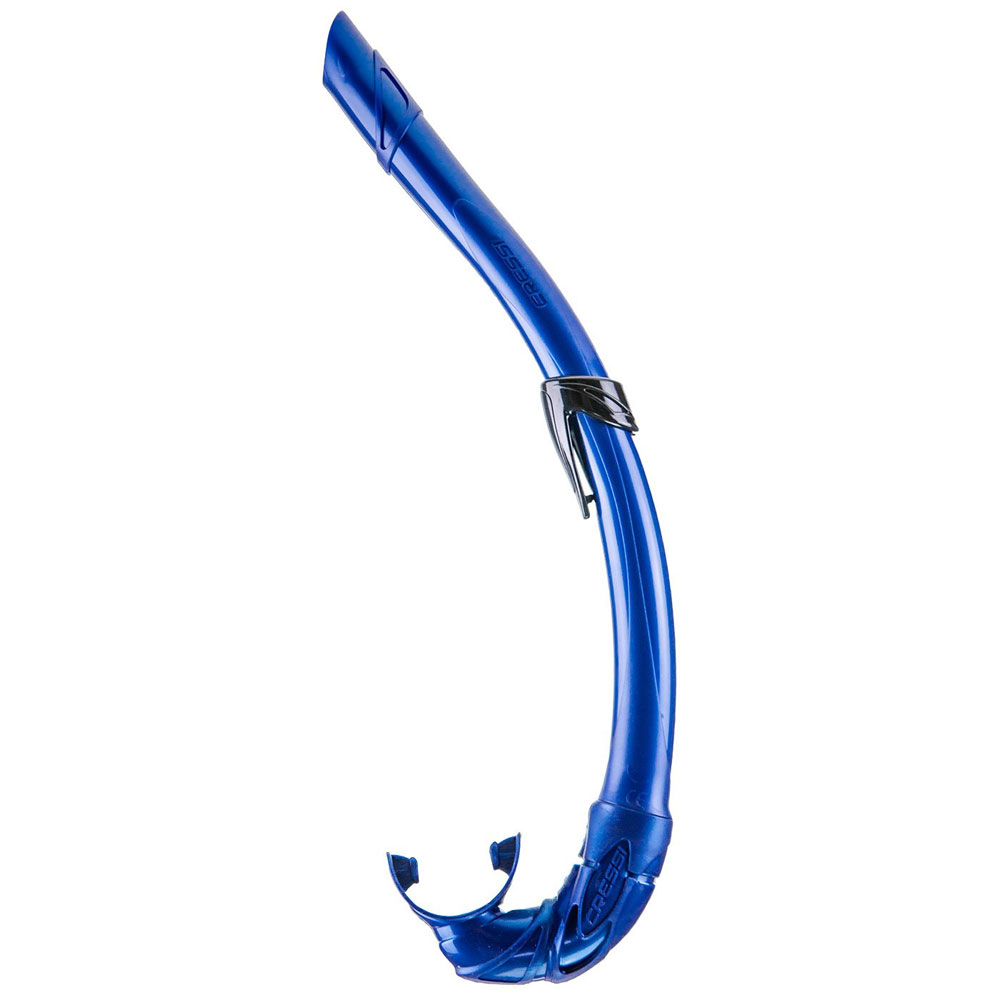 Cressi Corsica Blue Nery Freediving Snorkel - Click Image to Close