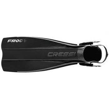 Cressi Frog Fins - Open Heel - Black / Red - XS-S - Click Image to Close