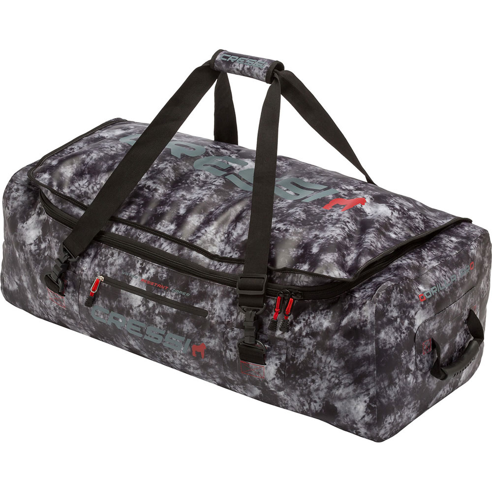 Cressi Gorilla Pro XL Dry Camouflage Duffel Bag - 135 lt - Click Image to Close