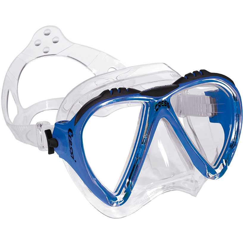 Cressi Lince Mask - Clear Skirt - Click Image to Close