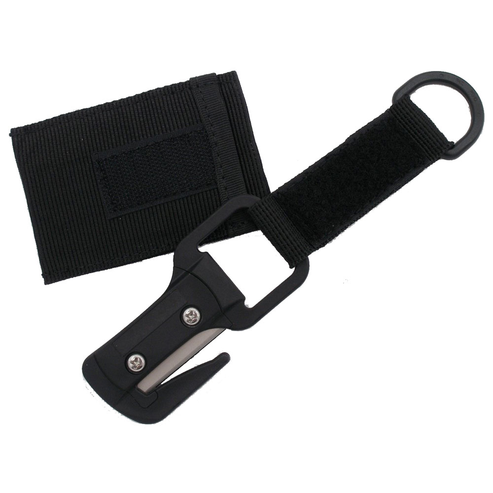 Reef Line Single Blade Line Cutter with Sheath - Click Image to Close