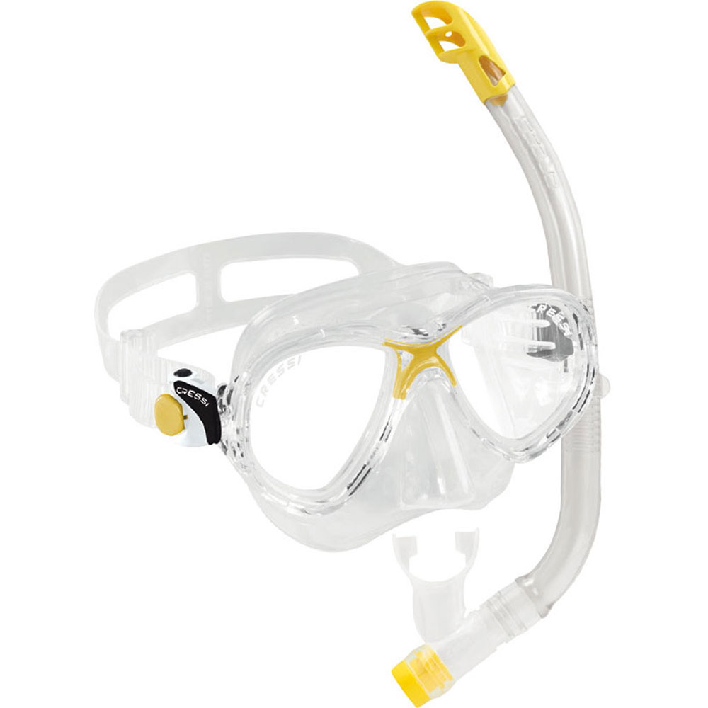 Cressi Marea VIP Junior Mask and Snorkel Set (7-13 yrs) - Click Image to Close