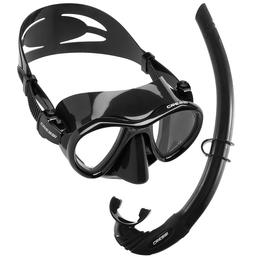 Cressi Metis Mask and Freediving Snorkel Combo - Click Image to Close