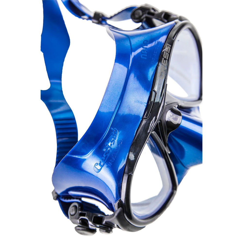Cressi Nano Blue Nery Freediving Mask - Click Image to Close