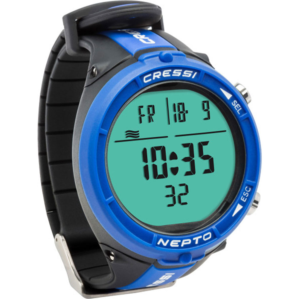 Cressi Nepto Freediving Watch Computer - Click Image to Close