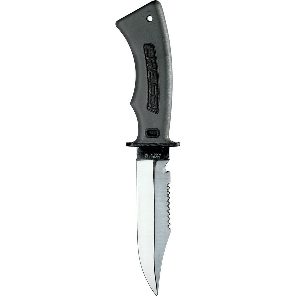 Cressi Norge Compact Knife - Pointed Tip