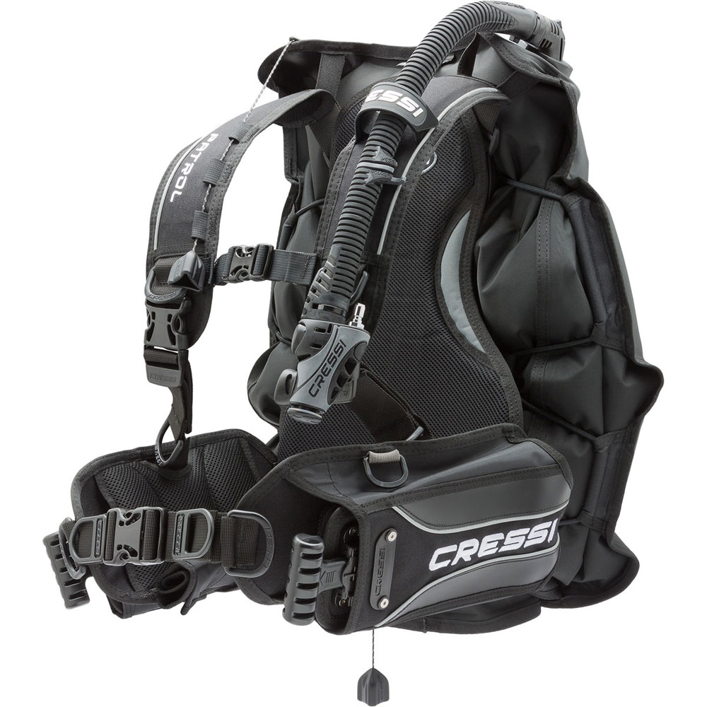 Cressi Patrol BCD - Rear Inflation - Click Image to Close