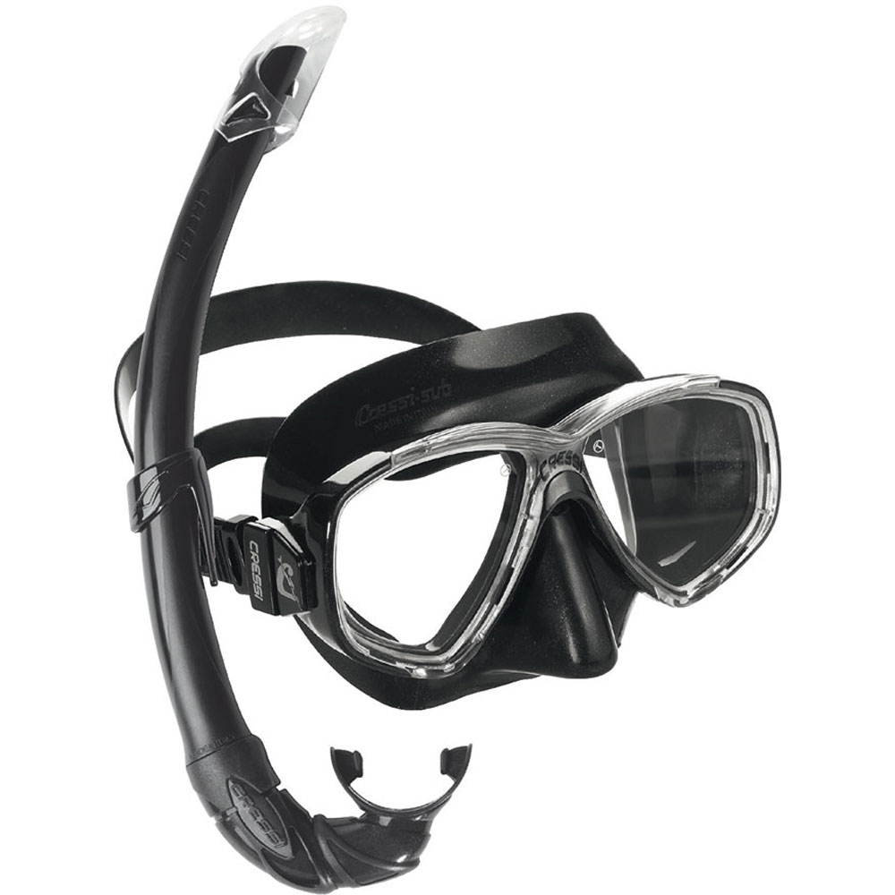 Cressi Perla Mare Mask and Snorkel Set - Click Image to Close