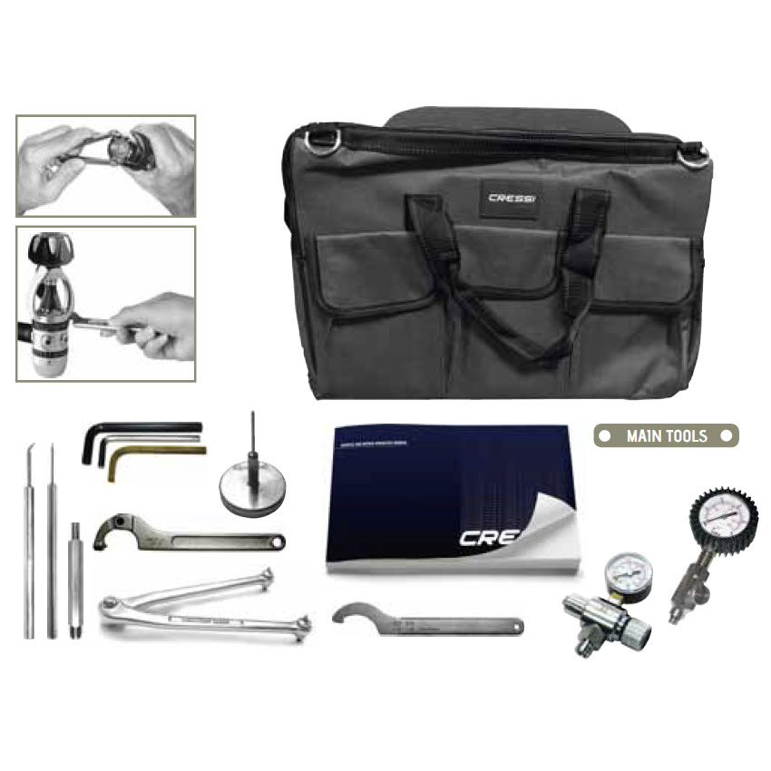 Cressi Service and Repair Complete Kit - Click Image to Close