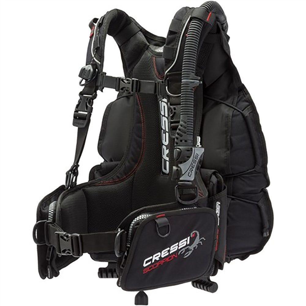 Cressi Scorpion BCD - Rear Inflation - XS - Click Image to Close