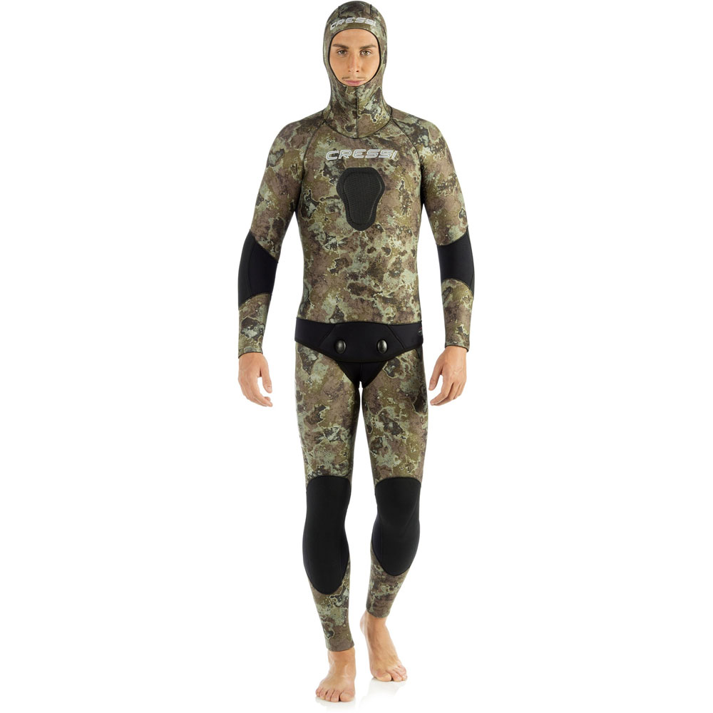 Cressi Tecnica Two Piece Spearfishing Wetsuit - 3.5mm Mens - Click Image to Close