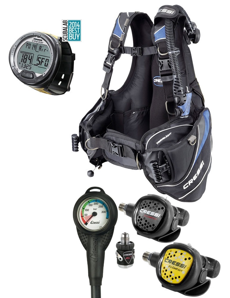 Cressi Travelight Mens Package - Click Image to Close