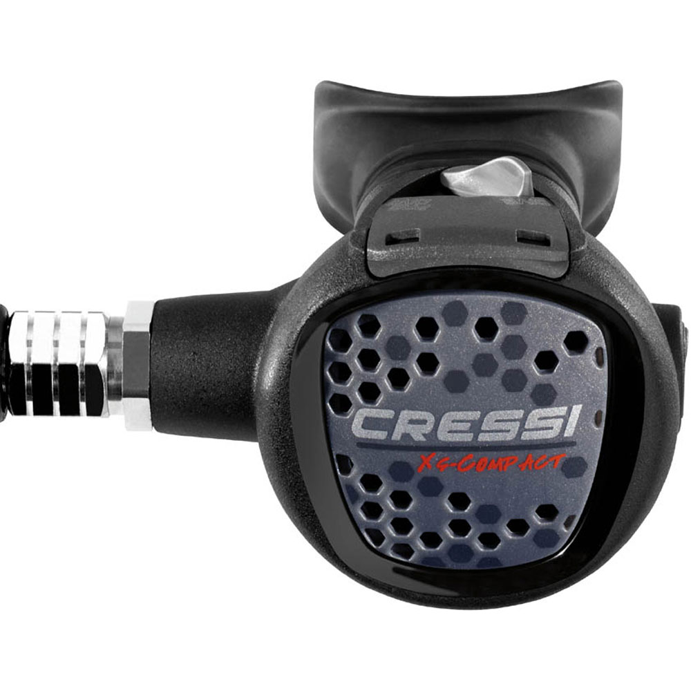 Compact 2nd Stage Cressi Ideal Scuba Diving Regulator for Beginners and Travelers Hyperbalanced Diaphram 1st Stage MC9/Compact: Made in Italy 