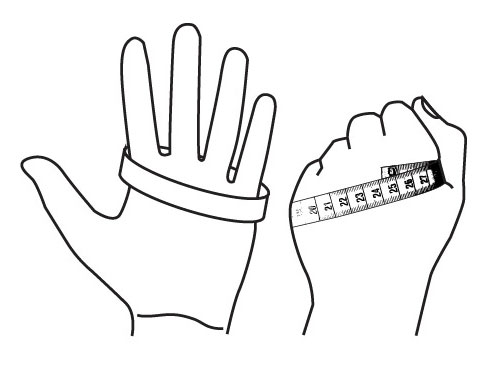 Fourth Element Glove Sizing