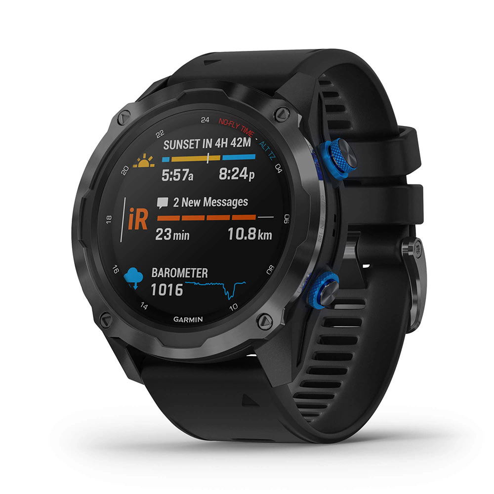 Garmin Descent Mk2i Watch Dive Computer with Black Band - Click Image to Close