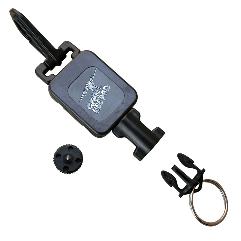 Gear Keeper Compact Retractor for Scuba Console - Plastic Clip - Click Image to Close