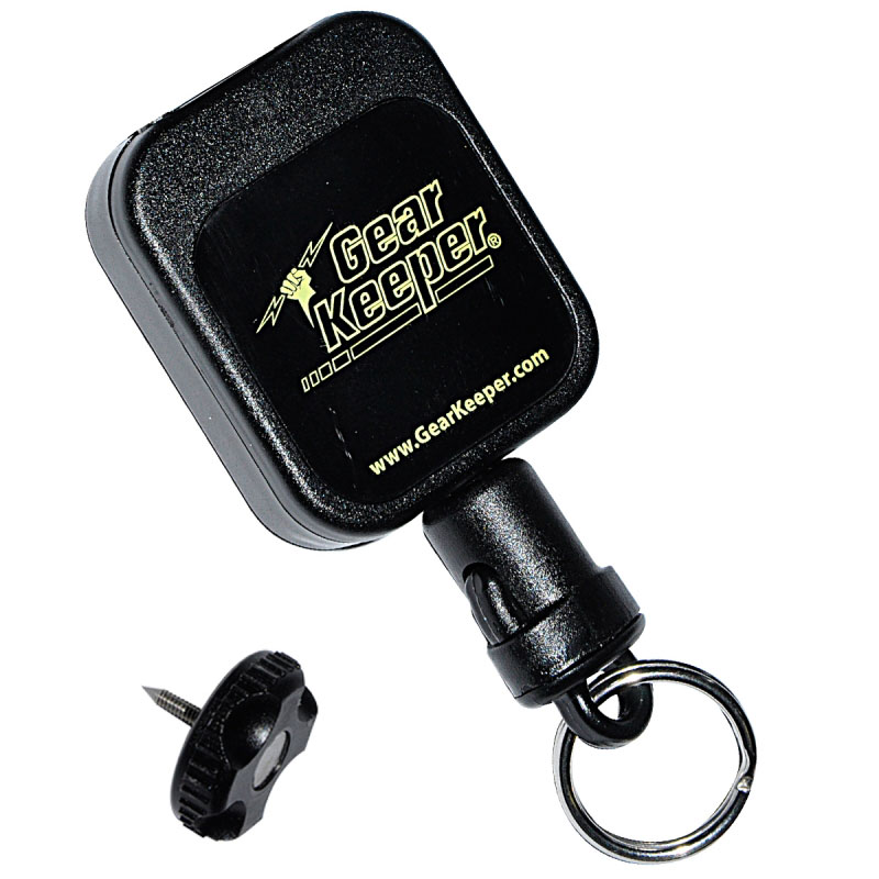 Gear Keeper Micro Scuba Retractor With Threaded Stud - Click Image to Close