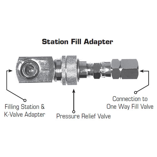 H2Odyssey Extra Air Source FA-2 Station Filler Adaptor - Click Image to Close