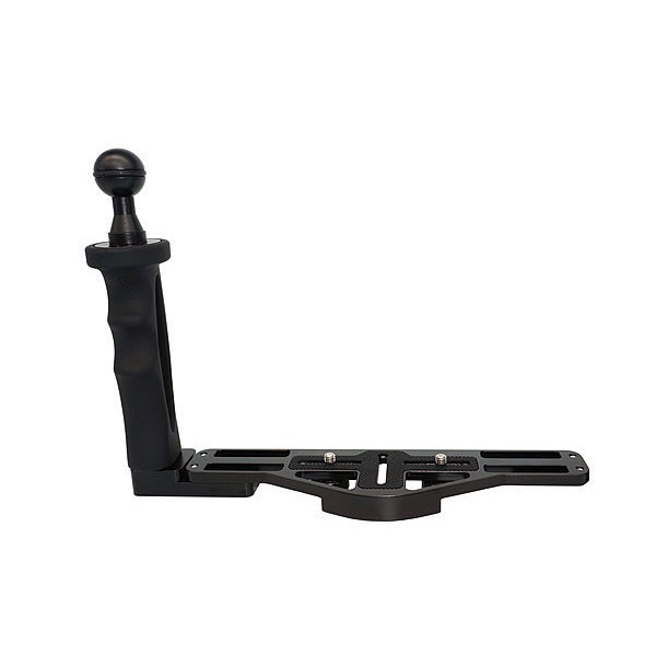 Hyperion Pro Single Handle Camera Tray Set with Ball Mount - Click Image to Close