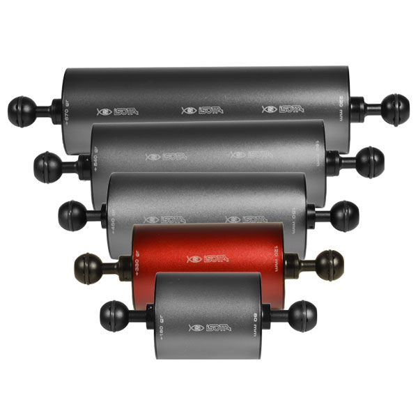 Isotta Double Ball Float Arm 70mm Diameter - Length 120mm - Click Image to Close
