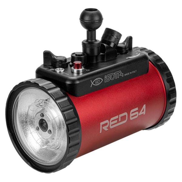 Isotta RED64 i-TTL Underwater Strobe - Click Image to Close