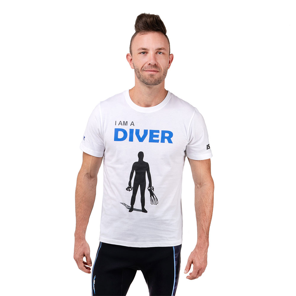 T-Shirt - I Am A Diver - White