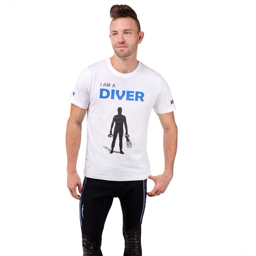 T-Shirt - I Am A Diver - White
