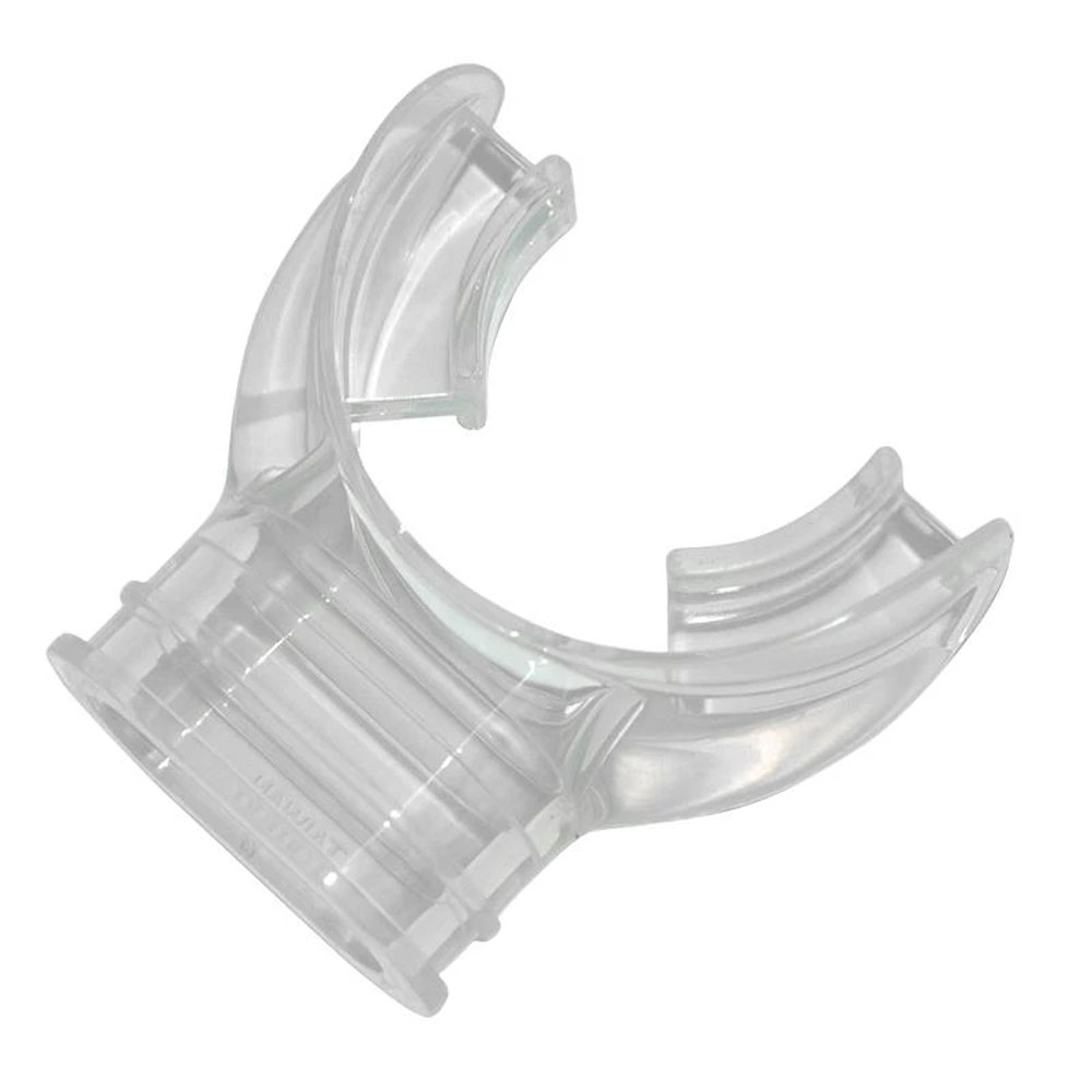 Land and Sea Clear Silicone Regulator Mouthpiece - Large - Click Image to Close