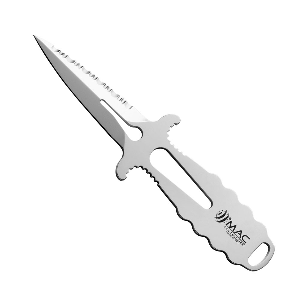 Mac Coltellerie Apnea 9 Knife with Lanyard - Pointed Tip