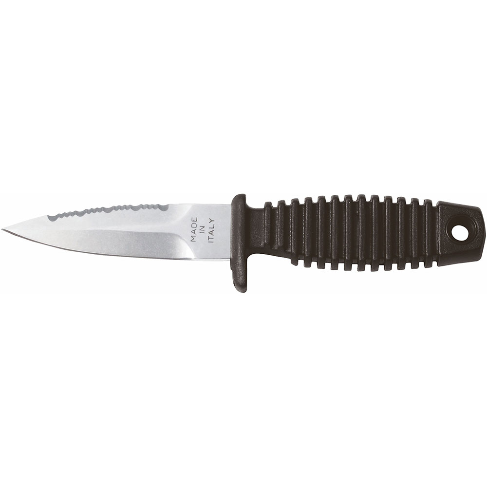 Mac Coltellerie Shark 9 Apnea Knife with Lanyard - Pointed Tip - Click Image to Close