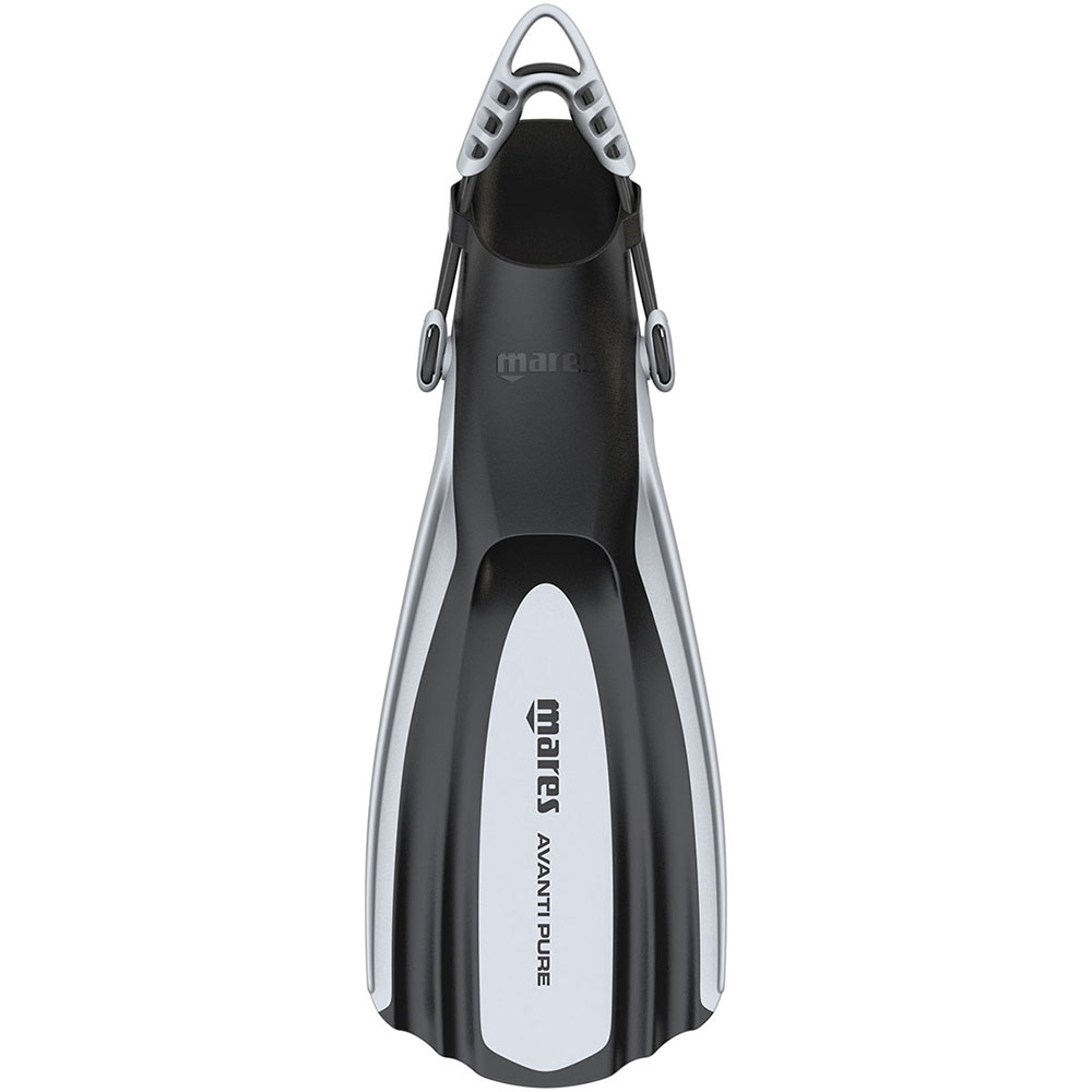 Mares Avanti Pure Open Heel Fins with Bungee Straps - Click Image to Close