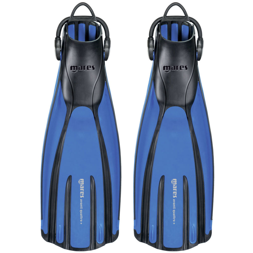Mares Avanti Quattro Plus Fins -Open Heel with Bungee Straps - Y - Click Image to Close