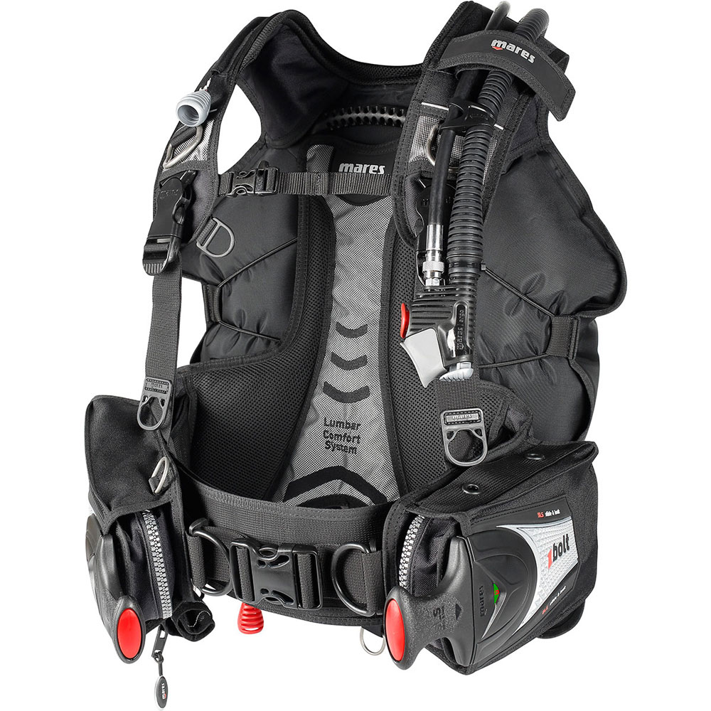 Mares Bolt BCD with SLS Weight System - Rear Inflation - Click Image to Close