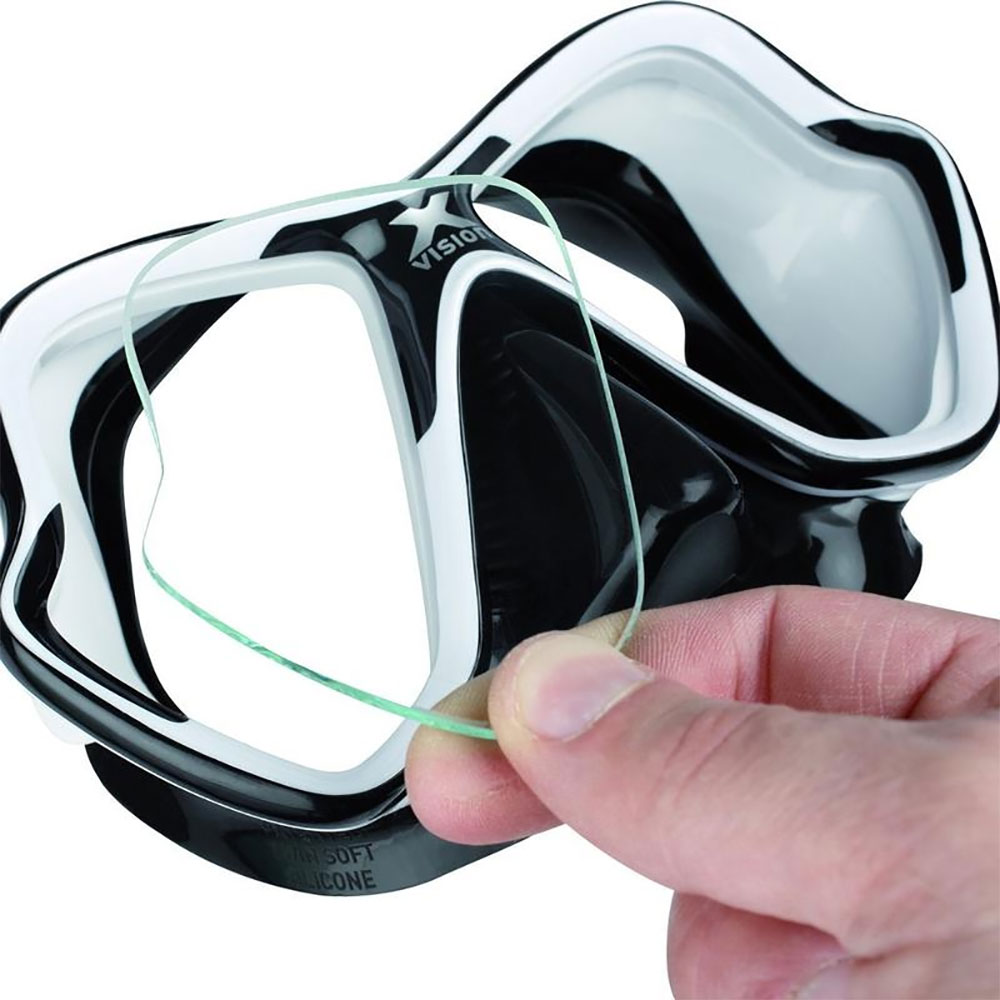 Optical Lens - Mares X-Vision 2014 and LiquidSkin Masks -B - Lef - Click Image to Close