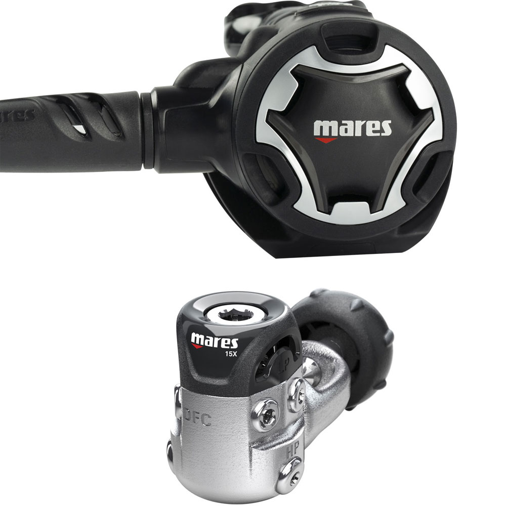 Mares Dual 15X Regulator Set | YOKE - Click Image to Close