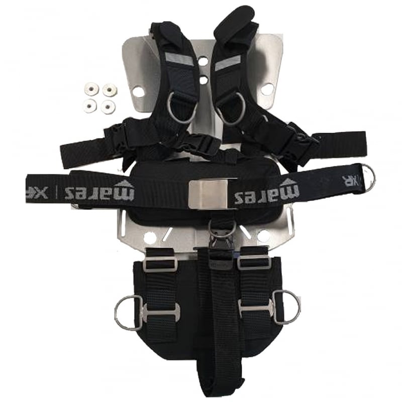 Mares Horizon SS Backplate 6mm - Click Image to Close