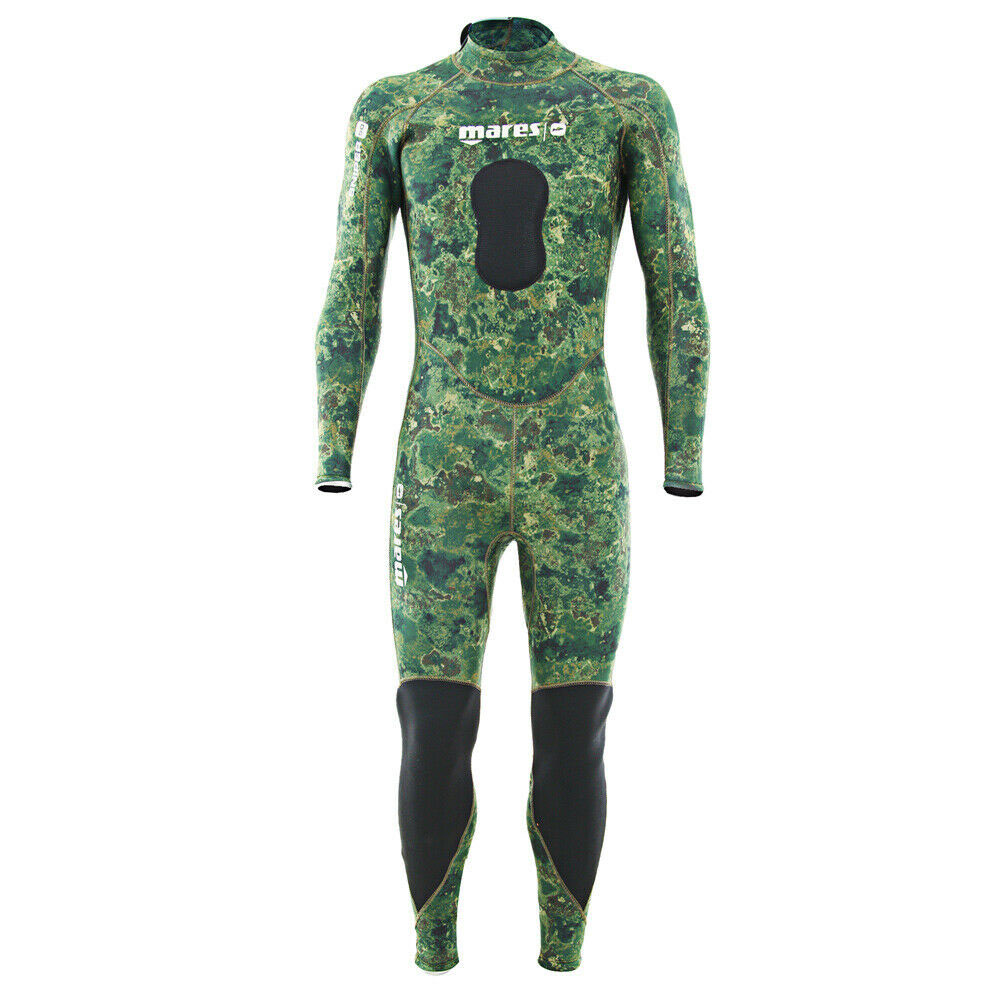 Mares Sniper Steamer Green Camo Spearfishing Wetsuit - 5mm