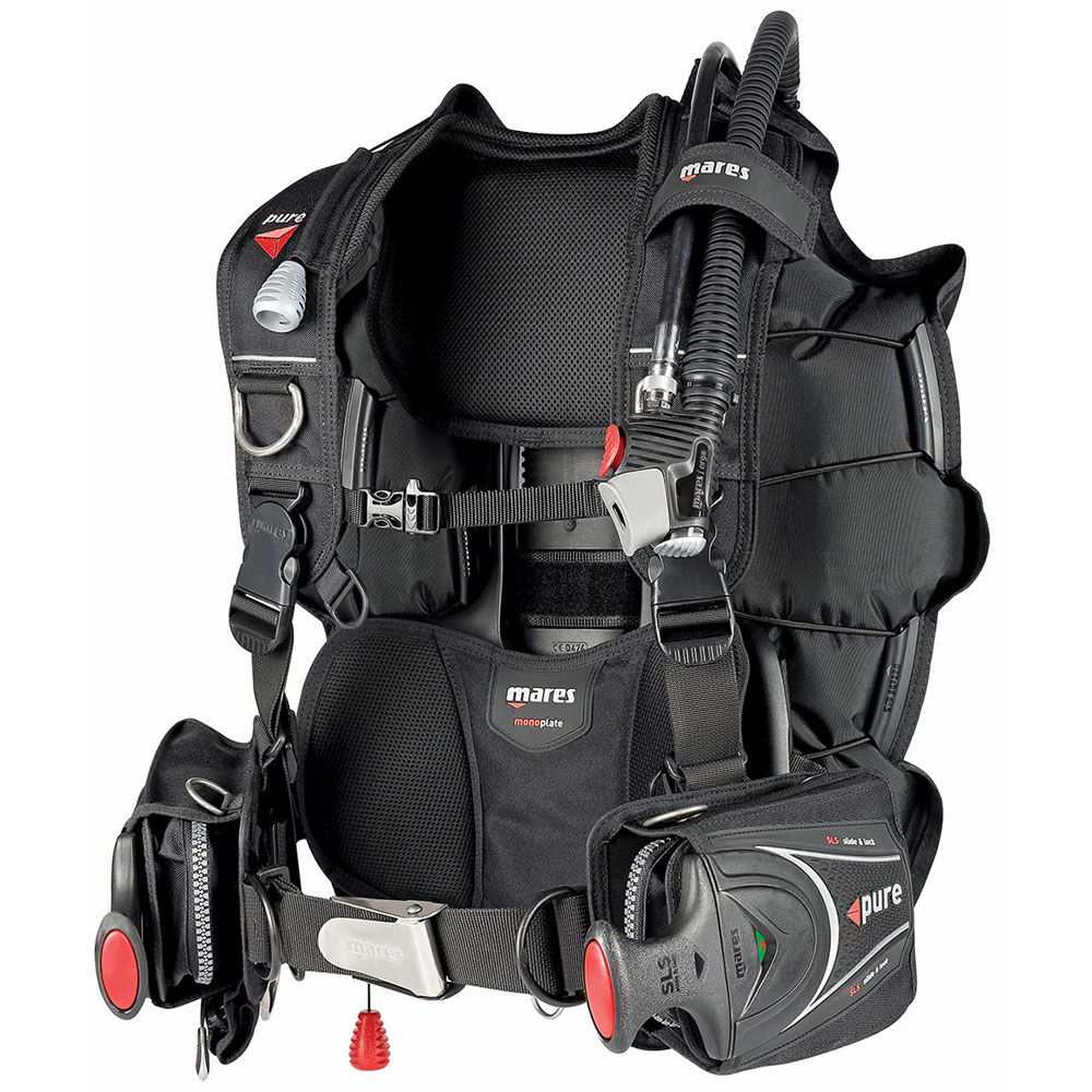 Mares Pure BCD with SLS Weight System - Click Image to Close