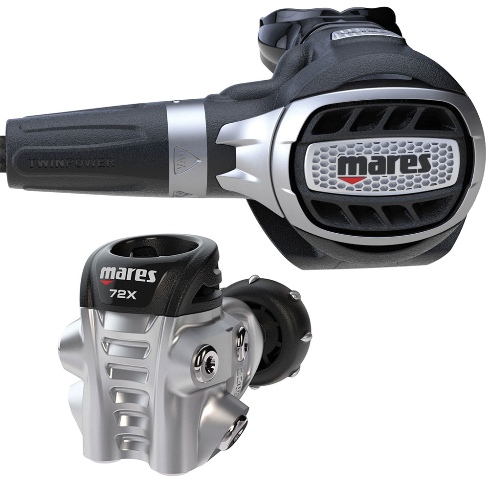 Mares Ultra 72X Regulator Set | DIN - Click Image to Close