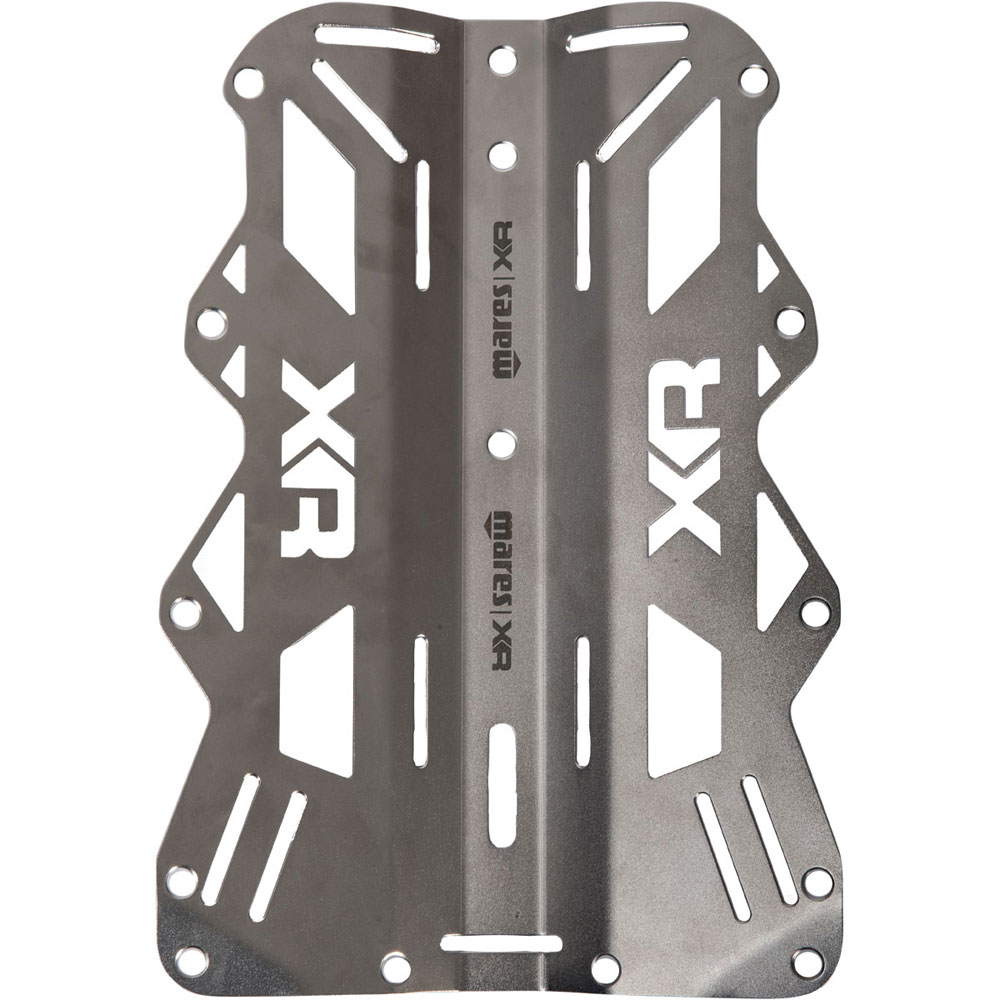 Mares XR Backplate Stainless Steel 3mm - Click Image to Close
