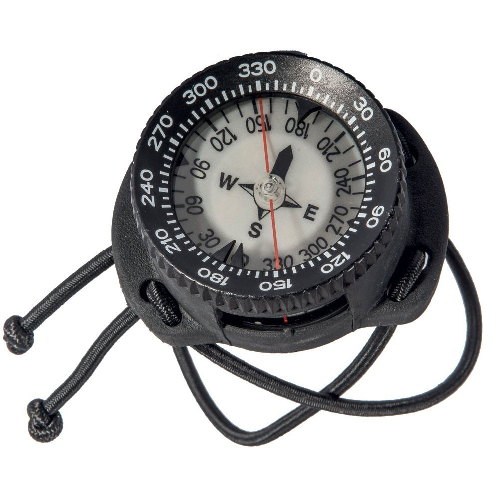 Mares XR Hand Compass with Bungee Strap - Click Image to Close