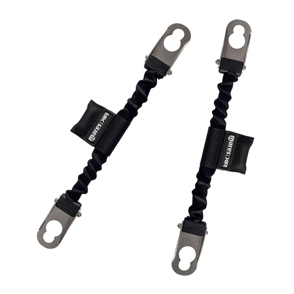 Mares XR Stainless Steel Spring Tek Fin Straps (Pair) - XL - Click Image to Close