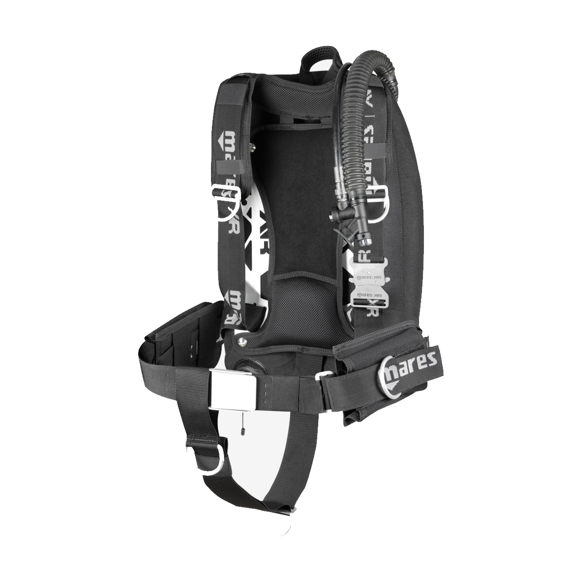 Mares XR-REC ICE Single Backmount Set