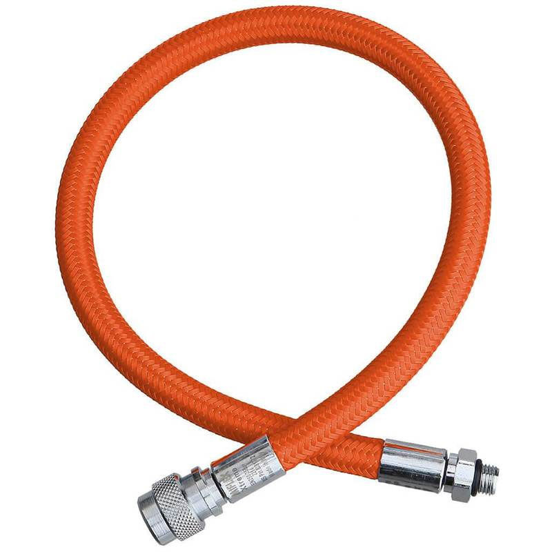 Miflex Xtreme LP Inflator Hose 56 cm - 22" (Orange) - Click Image to Close