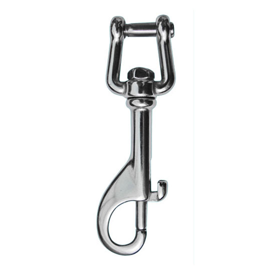 Miflex Shackle Gauge Bolt Snap - Stainless Steel - Click Image to Close