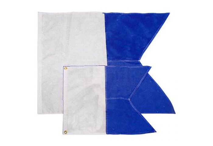 Trident Nylon Alpha Dive Flag - Medium