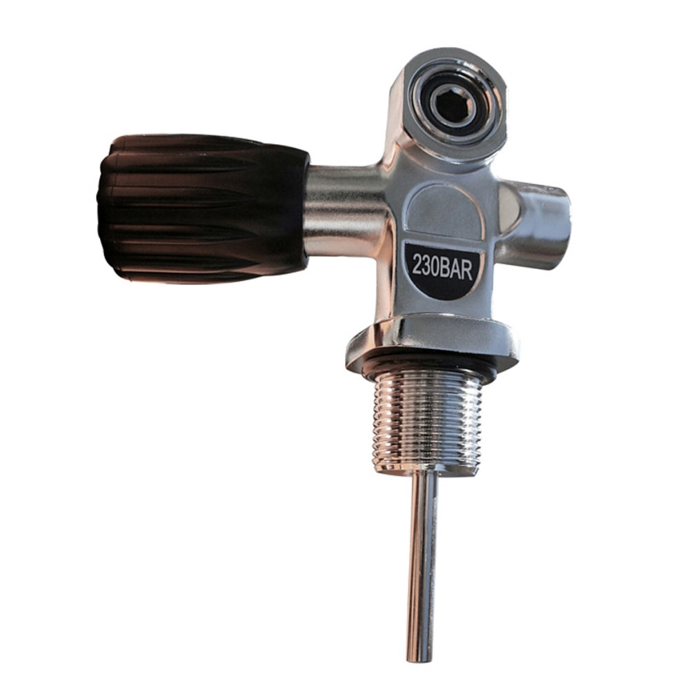 Ocean Design DIN/K Cylinder Valve - 230 bar - Oxygen Clean - Click Image to Close